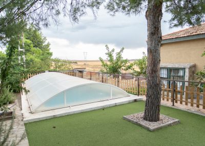 casa Rural los almendros piscina