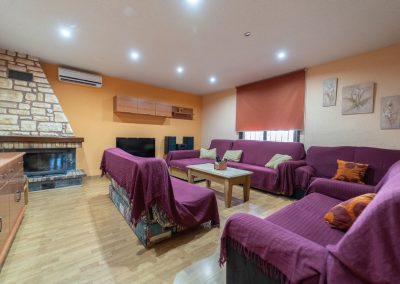 casa Rural los almendros sala estar