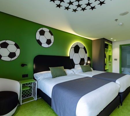 habitacion futbol foto